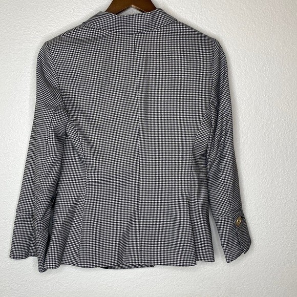 Donna Karan Herringbone Double Breasted Blazer in Size XS Womens - Picture 3 of 7